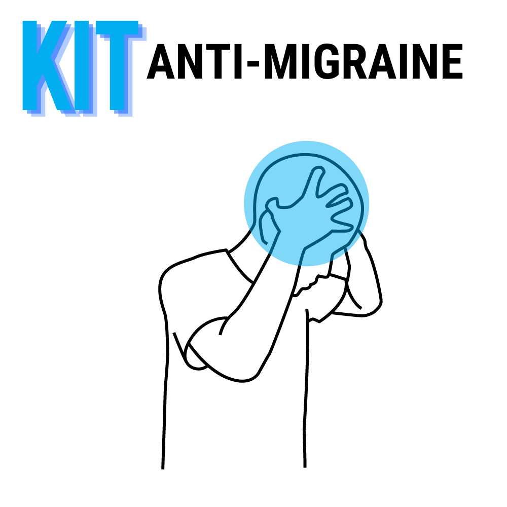 kit migraine electrostimulation