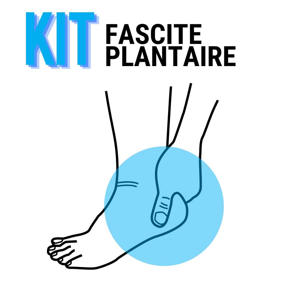 Kit fascite plantaire electrostimulation