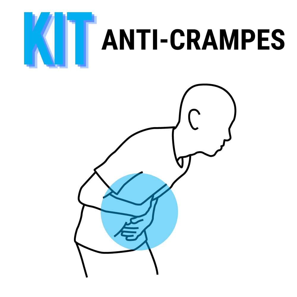 Kit sport anti crampes electrostimulation
